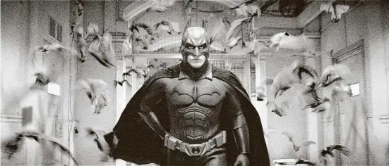  ?? Warner Bros. ?? The character Batman has seen many revivals and re-envisionin­gs. Christian Bale starred as a truly Dark Knight in 2005’s “Batman Begins.”