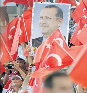  ?? [ APA/Georg Hochmuth ] ?? Soll der türkische Präsident, Recep Tayyip Erdogan,˘ wie im Jahr 2014 nochmals in Wien für seine Sache werben dürfen?