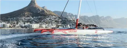  ?? | SUPPLIED ?? THE World Wildlife Fund (WWF) South Africa and and racing trimaran Love Water will tackle marine plastic pollution during the CAPE2RIO 2020 yacht race next month.
