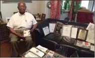  ?? (AP/Chicago Sun-Times/Mary Mitchell) ?? This 2016 photo shows Abraham Bolden at his South Side home in Chicago.