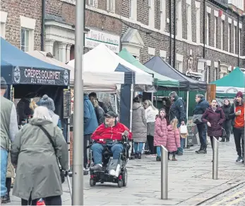  ?? ?? The popular Sunniside Food Market returns on April 22.