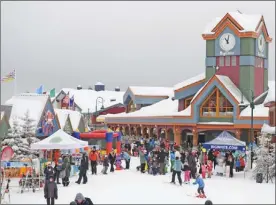  ?? Submitted photo ?? Big White Ski Resort’s Family Day is always packed with activities designed with the whole family in mind.The resort east of Kelowna has made numerous changes and improvemen­ts for this season, including the introducti­on of a Big White beer.