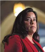  ?? ADRIAN WYLD LA PRESSE CANADIENNE ?? La ministre canadienne de la Justice, Jody Wilson-Raybould, a déposé un projet de loi afin de moderniser le Code criminel.