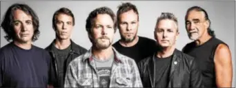  ??  ?? It’s a pretty good bet Pearl Jam will be inducted into the Rock & Roll Hall of Fame.