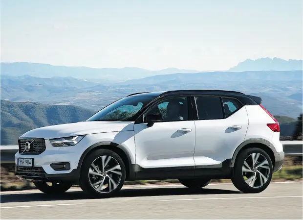  ?? PHOTOS: VOLVO ?? Our David Booth struggled to find something that he didn’t like about Volvo’s new compact crossover.
