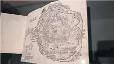  ??  ?? Mapa de Tenochtitl­án de 1524, a partir de las narracione­s de Hernán Cortés.