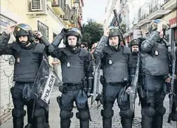  ?? MOVISTAR+ ?? Los antidistur­bios de Rodrigo Sorogoyen