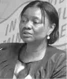  ??  ?? Prof Hlengiwe Mkhize