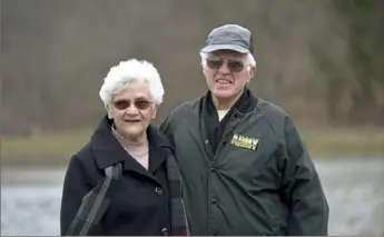  ?? Pam Panchak/Post-Gazette ?? Richard and Darlene Hartman, of Lower Burrell, received their second doses of COVID-19 vaccine on Feb. 27 and are now hoping for a return to some semblance of normal life.