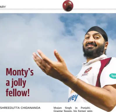  ?? GETTY IMAGES ?? Philosophi­cal: “I wish I never got Tendulkar as my first Test wicket,” says Monty Panesar.