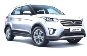  ??  ?? The 2016 Hyundai Creta