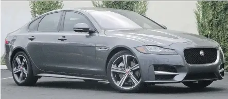  ?? DAVID BOOTH ?? The 2017 Jaguar XF 20d R-Sport pumps out 180-horsepower at 4,000 rpm and 318 pound-feet of torque from 1,750 to 2,500 rpm.