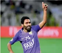  ??  ?? Al Ain winger Hussein El Shahat is confident that his side is fully prepared to face rivals Al Wahda in the Arabian Gulf Cup in Cairo.