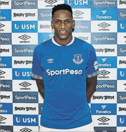  ?? FOTO: EVERTON ?? El gran negocio del Barça. La venta de Yerry Mina ha reportado más de 20 millones arcas del club en solo seis meses