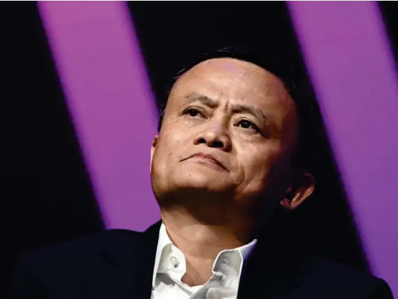  ?? (AFP) ?? Jack Ma, the founder of the world’s largest ecommerce company