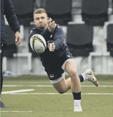  ?? ?? Ben Vellacott will play at scrum-half for Edinburgh in tonight’s round of 16 clash with Bath