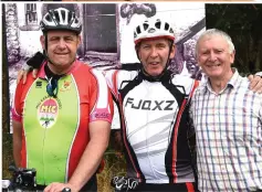  ?? Photos by Michelle Cooper Galvin ?? Tim Clifford, Larry Daly and Johnny Mulvihill