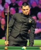  ??  ?? ■ Ronnie O’sullivan