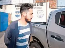  ??  ?? Imputado. El motorista de Uber fue presentado ante el juez el pasado miércoles, y negó las acusacione­s de la víctima.