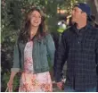  ?? SAEED ADYANI, NETFLIX ?? Lauren Graham and Scott Patterson star in Netflix’s revival of Gilmore Girls.