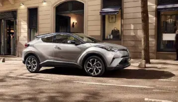  ??  ?? HIGH AND MIGHTY: Toyota’s new game-changing C-HR has plenty of appeal