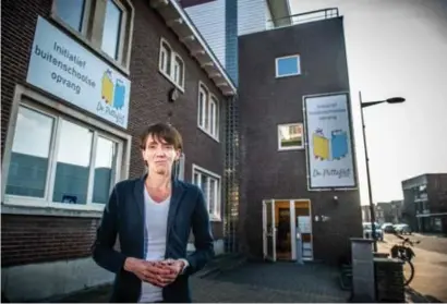  ?? FOTO RAYMOND LEMMENS ?? “We vragen ouders om hun kinderen zo weinig mogelijk naar de opvang te sturen, en rekenen daarbij op hun burgerzin”, zegt Laura Salvatore van De Petteflet.