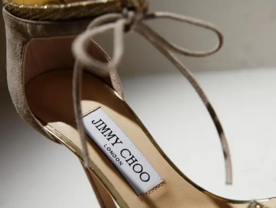  ??  ?? Last month Jimmy Choo enjoyed record revenues, thanks to a boost from the Brexit-hit pound and strong sales across Asia (Getty)