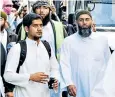  ??  ?? Siddhartha Dhar, left, and Anjem Choudary