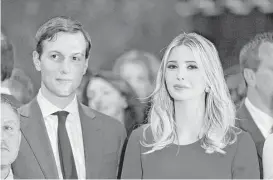  ?? Andy Katz /Pacific Press / Sipa USA ?? Before marrying businessma­n Jared Kushner in 2009, Ivanka Trump converted to Judaism. The couple describe themselves as Orthodox.
