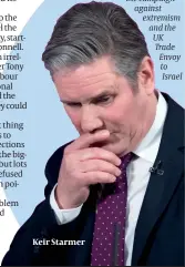  ??  ?? Keir Starmer