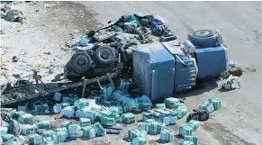  ?? — THE CANADIAN PRESS FILES ?? Alberta Transporta­tion Minister Brian Mason said the company that owns the truck involved in Friday’s crash had no violations on record and had been compliant ‘up until this point.’