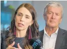  ?? Photo / Mark Mitchell ?? Prime Minister Jacinda Ardern with Agricultur­e Minister Damien O’Connor, whose sector has been the slowest to rebound.