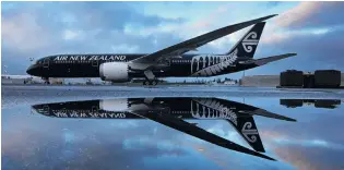  ?? PHOTO: BRETT PHIBBS ?? . . . Air New Zealand’s 7879 Dreamliner at the Boeing factory in Seattle in 2014. Air NZ could replace its Boeing 777200s with a reconfigur­ed Dreamliner.