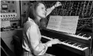  ?? Photograph: Len DeLessio/Corbis/Getty ?? ▲ Composer at work … Wendy Carlos in her New York recording studio in 1979.