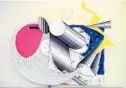  ?? STEVEN SLOMAN/COURTESY ?? Frank Stella’s “Diavolozop­po (#2, 4x)” is a 1984 sculpture.