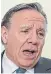  ?? ?? Quebec Premier François Legault last month suggested the province’s history began with the arrival of French explorers Jacques Cartier and Samuel de Champlain in the 16th and 17th centuries, to the anger of some groups.