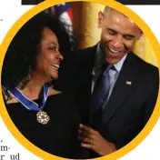  ?? FOTO: RITZAU SCANPIX ?? Præsident Barack Obama tildelte Diana Ross den amerikansk­e friheds- medalje i 2016.