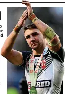  ?? AFP ?? Five star: Tommy Makinson scored 30 points