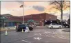  ?? Joshua LaBella / Hearst Conn. Media ?? A line of cars approach the check-in tent at an Old Saybrook vaccine clinic in March.