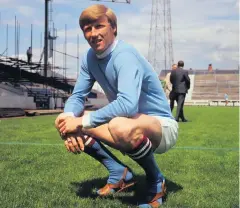  ??  ?? Huge loss:
Colin Bell, who scored for City against Linfield, has died