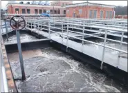  ?? MEDIANEWS GROUP FILE PHOTO ?? Storage tanks at what was then known as the Upper Gwynedd-Towamencin Municipal Authority Wastewater Treatment Facility are seen in 2010.