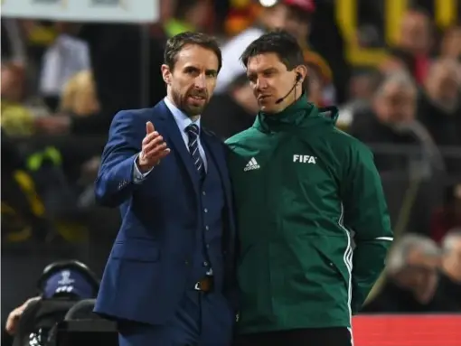  ?? (Getty) ?? Southgate's side showed some promise