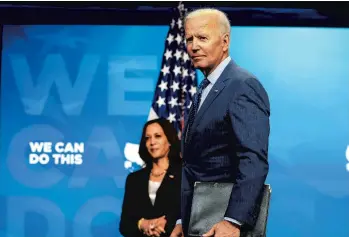  ?? OLIVER CONTRERAS/THE NEWYORKTIM­ES ?? President Joe Biden listens to a reporter’s question Wednesday after speaking about plans for a campaign of incentives to help meet the goal of having 70% of adults at least partially vaccinated by July 4.