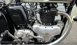  ??  ?? Lower right: Norton’s original twin gave the Triumph a run for its money in the longevity stakes – and was never converted to unit constructi­on