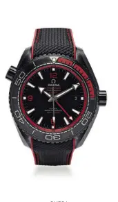  ??  ?? OMEGA
Seamaster Planet Ocean 600M Gmt watch / € 11,300