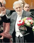  ??  ?? Trotz Belästigun­gsvorwürfe­n gefeiert: Plácido Domingo.