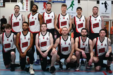  ??  ?? Scotts Lakers St. Pauls Killarney, who will play Ballincoll­ig in the President’s Cup semi-final on Saturday January 6th in The Neptune Stadium, Cork at 8.00 pm.