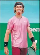  ??  ?? Andrey Rublev, otra alta.