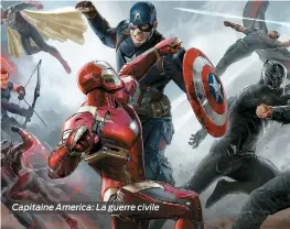  ??  ?? Capitaine America: La guerre civile