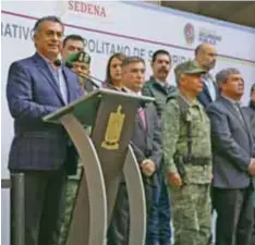  ?? | CORTESÍA GOBIERNO DE NL ?? El Bronco confía en que el operativo mejore la seguridad.